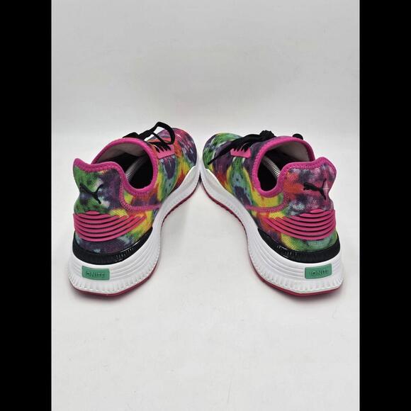 Puma Avid Evoknit Haze Tie-Dye Sneakers Men's Size 11.5 (Pink/Multicolored) - Picture 3 of 8